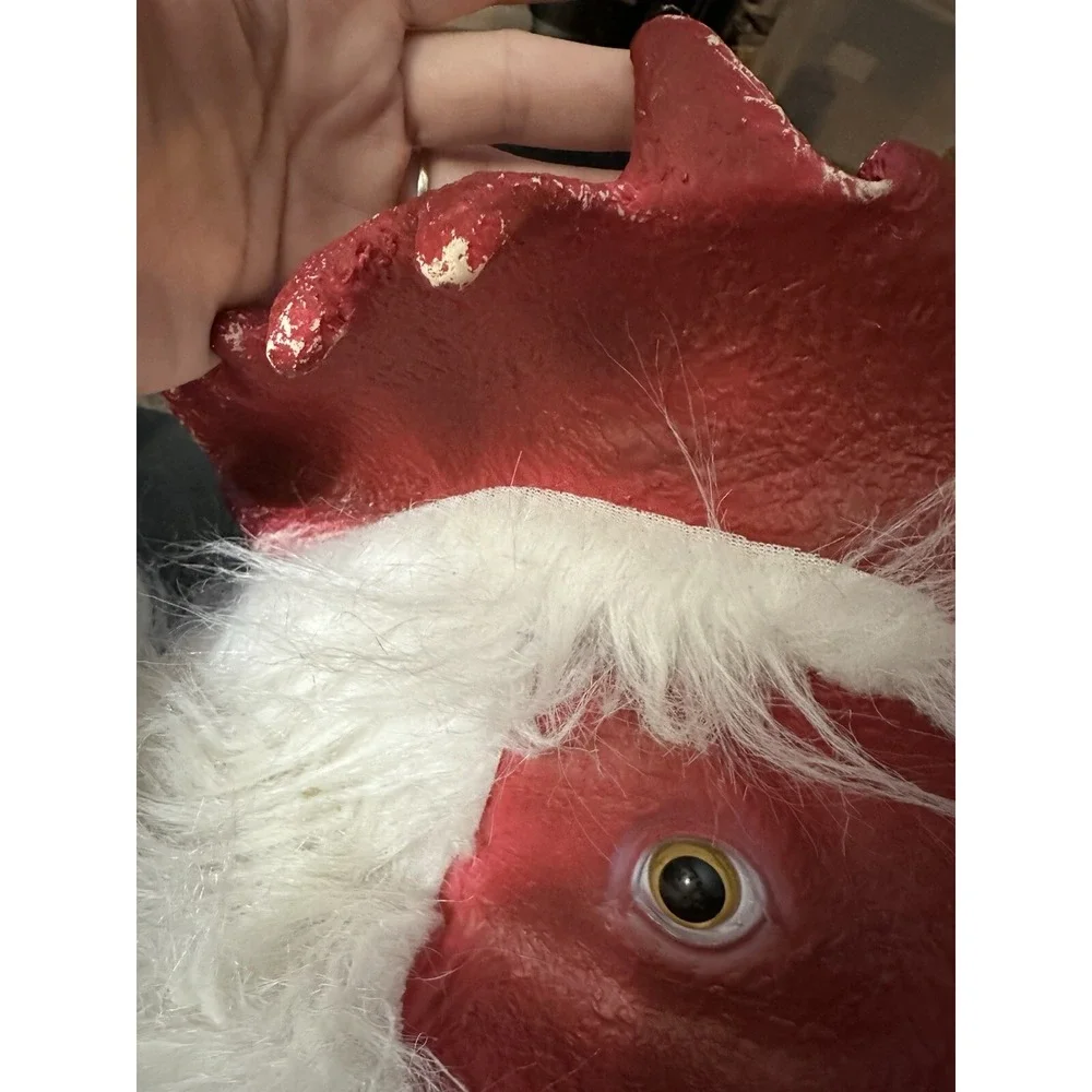 Rooster Chicken Head Mask Costume‎ Mask Only. Rubber Realistic